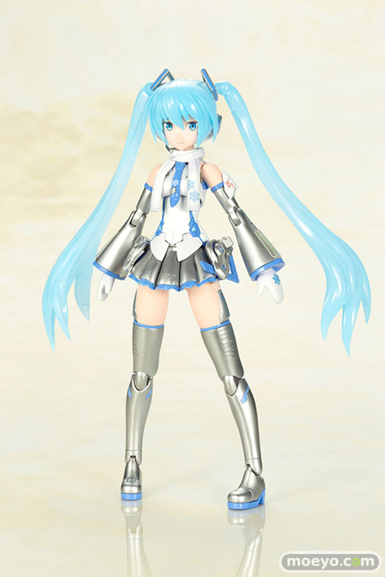 コトブキヤ フレームアームズ・ガール フレームミュージック・ガール 雪ミク プラモデル 清水康智 堀克彦 八音 01