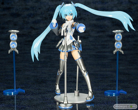 コトブキヤ フレームアームズ・ガール フレームミュージック・ガール 雪ミク プラモデル 清水康智 堀克彦 八音 04