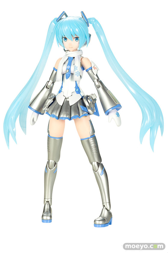 コトブキヤ フレームアームズ・ガール フレームミュージック・ガール 雪ミク プラモデル 清水康智 堀克彦 八音 09