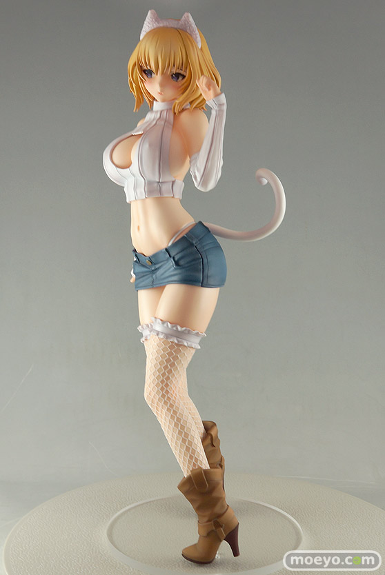 ダイキ工業 BLACK＆WHITE キャットなガール しろねこちゃん illustration by 魔太郎 マ.ガ.ラ 明智逸鶴 フィギュア エロ キャストオフ 07