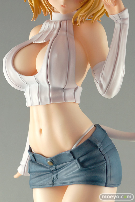 ダイキ工業 BLACK＆WHITE キャットなガール しろねこちゃん illustration by 魔太郎 マ.ガ.ラ 明智逸鶴 フィギュア エロ キャストオフ 16