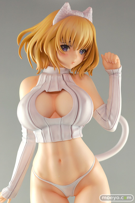 ダイキ工業 BLACK＆WHITE キャットなガール しろねこちゃん illustration by 魔太郎 マ.ガ.ラ 明智逸鶴 フィギュア エロ キャストオフ 36