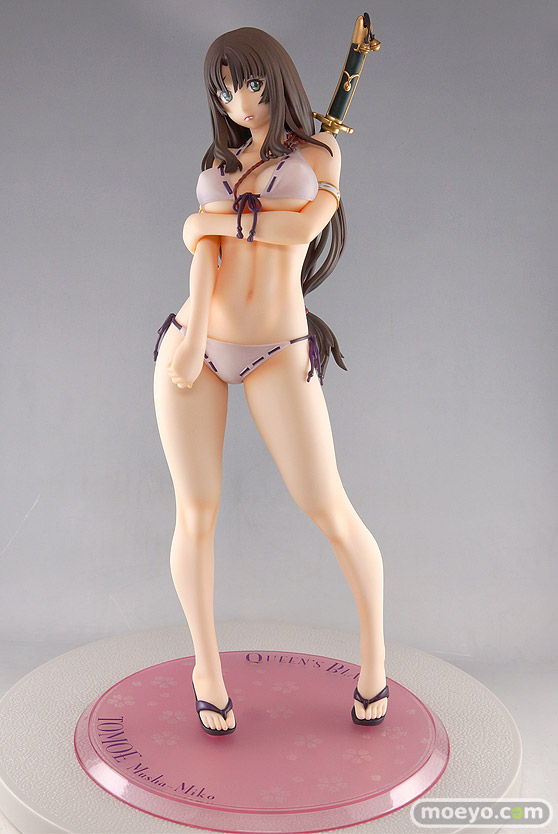 オーキッドシード クイーンズブレイド 美しき闘士たち 武者巫女 トモエ 2Pカラーver. フィギュア タナカマサノリ 01