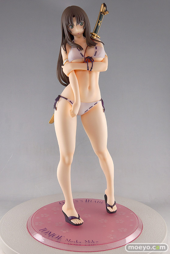 オーキッドシード クイーンズブレイド 美しき闘士たち 武者巫女 トモエ 2Pカラーver. フィギュア タナカマサノリ 02