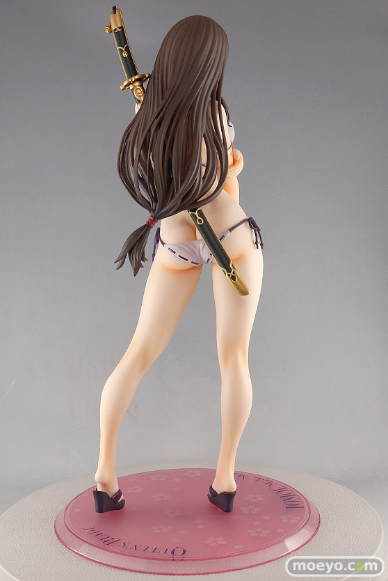 オーキッドシード クイーンズブレイド 美しき闘士たち 武者巫女 トモエ 2Pカラーver. フィギュア タナカマサノリ 05