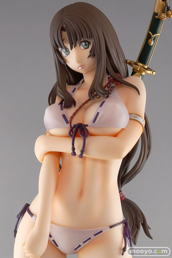 オーキッドシード クイーンズブレイド 美しき闘士たち 武者巫女 トモエ 2Pカラーver. フィギュア タナカマサノリ 07