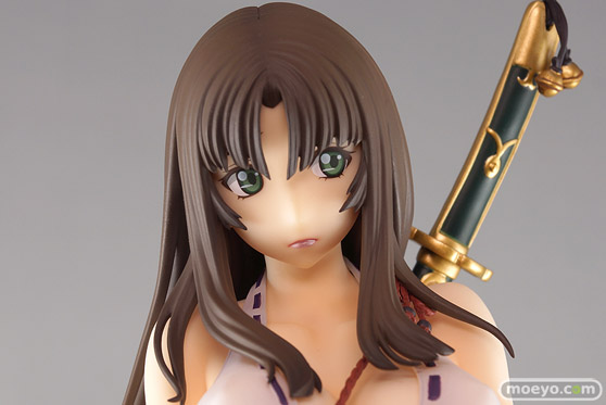 オーキッドシード クイーンズブレイド 美しき闘士たち 武者巫女 トモエ 2Pカラーver. フィギュア タナカマサノリ 09
