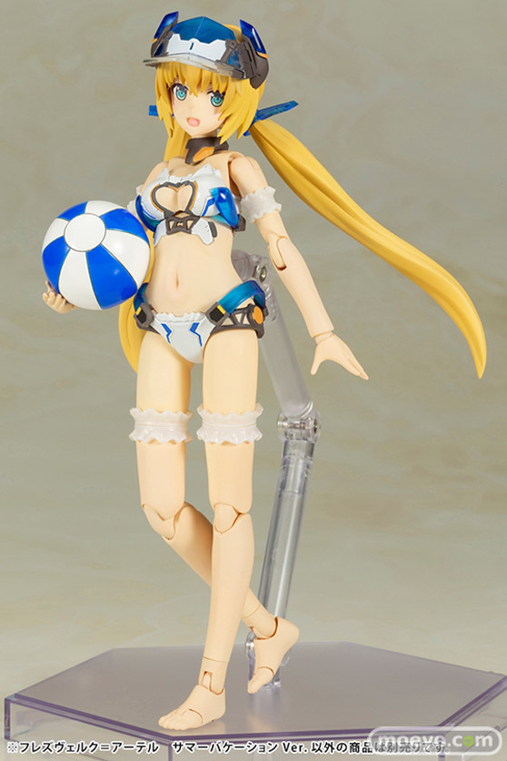 コトブキヤ フレームアームズ・ガール フレズヴェルク=アーテル サマーバケーション Ver. プラモデル 清水康智 堀克彦 芦沢勝 02