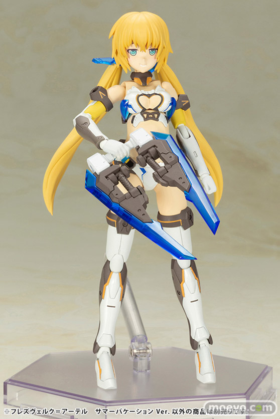 コトブキヤ フレームアームズ・ガール フレズヴェルク=アーテル サマーバケーション Ver. プラモデル 清水康智 堀克彦 芦沢勝 12