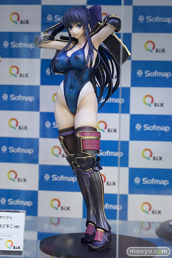 Q-six ワルキューレロマンツェ 龍造寺茜  紺スク＆ビキニver. フィギュア ノルグレコ K2 エロ ソフマップ 04