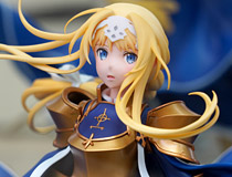 わんだらー新作美少女フィギュア「ソードアート・オンライン アリシゼーション アリス・シンセシス・サーティ」彩色サンプルがアキバで展示！