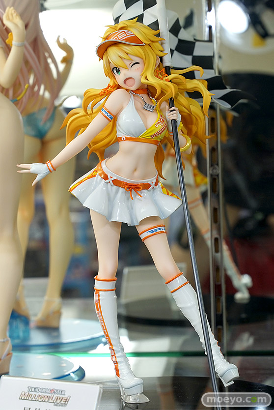 ユニオンクリエイティブ アイドルマスター ミリオンライブ! 星井美希 小悪魔サーキットレディVer.赤べこ 森山奈菜 フィギュア あみあみ 03