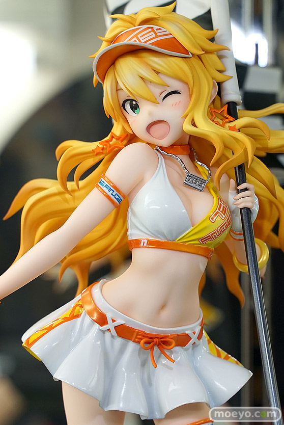 ユニオンクリエイティブ アイドルマスター ミリオンライブ! 星井美希 小悪魔サーキットレディVer.赤べこ 森山奈菜 フィギュア あみあみ 04