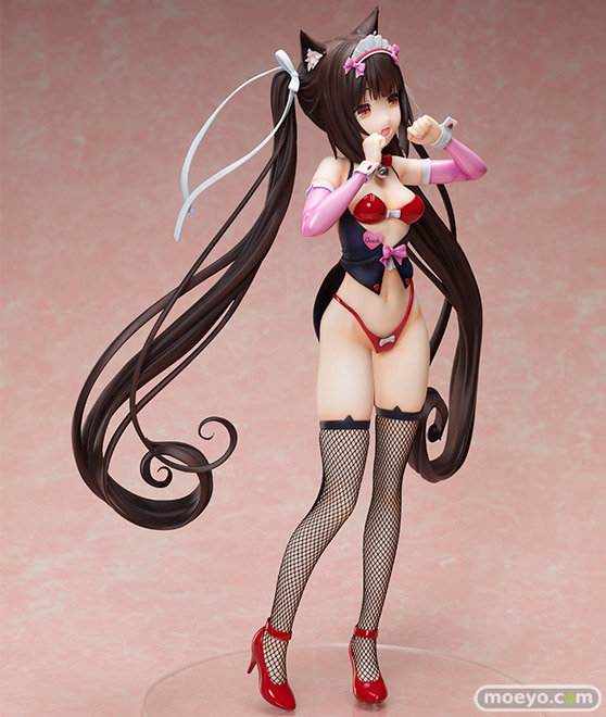 BINDing ネコぱら ショコラ バニースーツVer. 音海論 ネイティブ さより エロ キャストオフ フィギュア 06