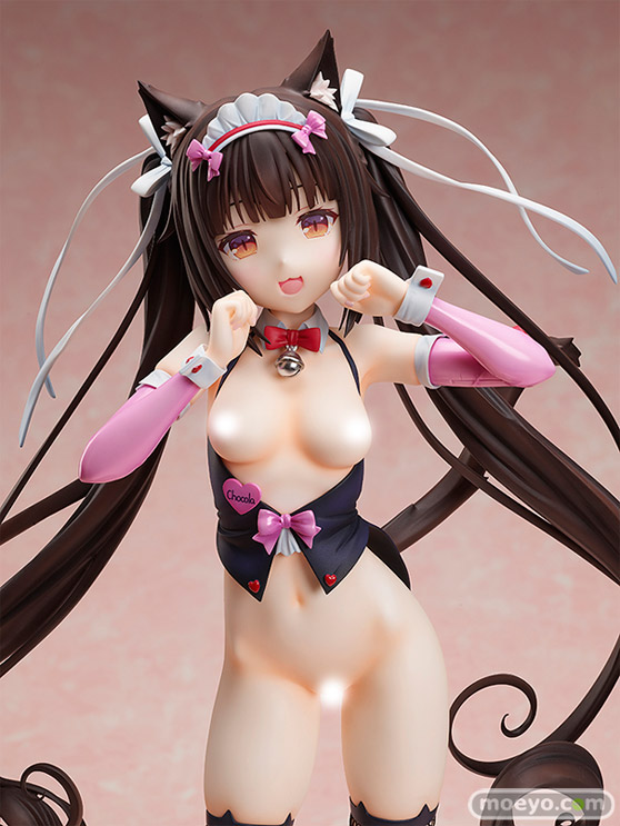 BINDing ネコぱら ショコラ バニースーツVer. 音海論 ネイティブ さより エロ キャストオフ フィギュア 08