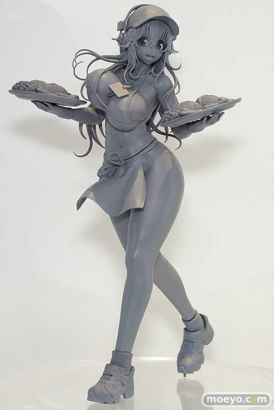 マックスファクトリー すーぱそに子 ビキニウェイトレスVer. グリズリーパンダ フィギュア ワンホビギャラリー 2020 AUTUMN 04