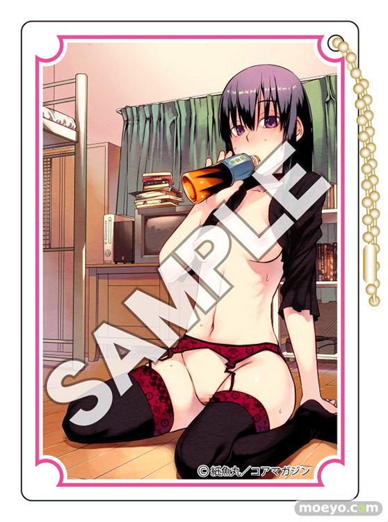 花畑と美少女 紙魚丸アクリルアートコレクション アダルトキーチェーン 03