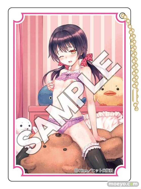 花畑と美少女 Hiten:COMIC阿吽アクリルアートコレクション アダルトキーチェーン 03