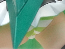 発売されたホビーストック新作美少女フィギュア「戦姫絶唱シンフォギアGX 暁切歌」彩色サンプルがアキバで展示！