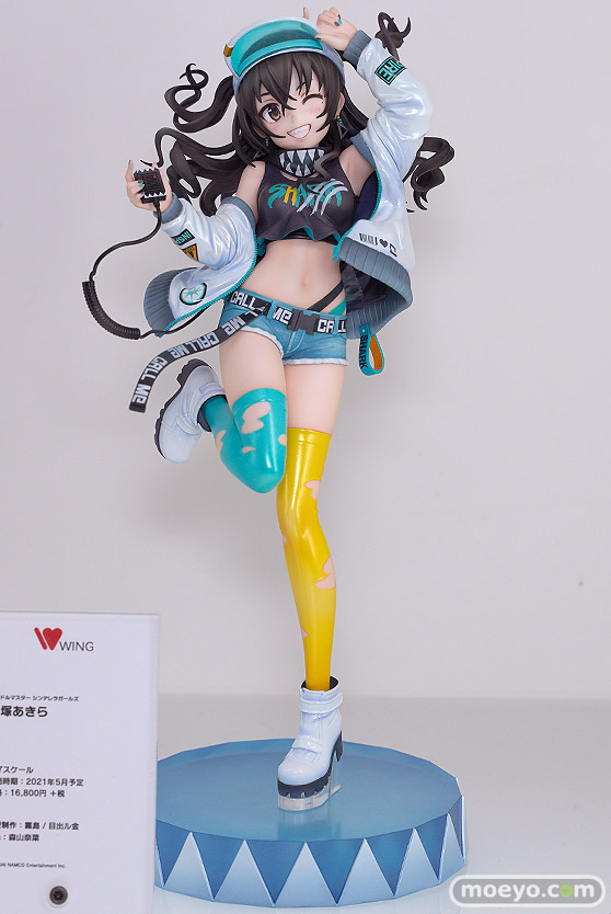 ウイング アイドルマスター シンデレラガールズ 砂塚あきら ストリーミングチアー+ 霧島 目出ル金 森山奈菜 フィギュア 01