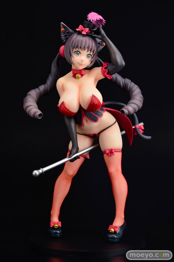 Q-six はましま薫夫オリジナル バーレスクキャット ベル 黒猫ver. ノルグレコ きたかわ フィギュア エロ キャストオフ 01