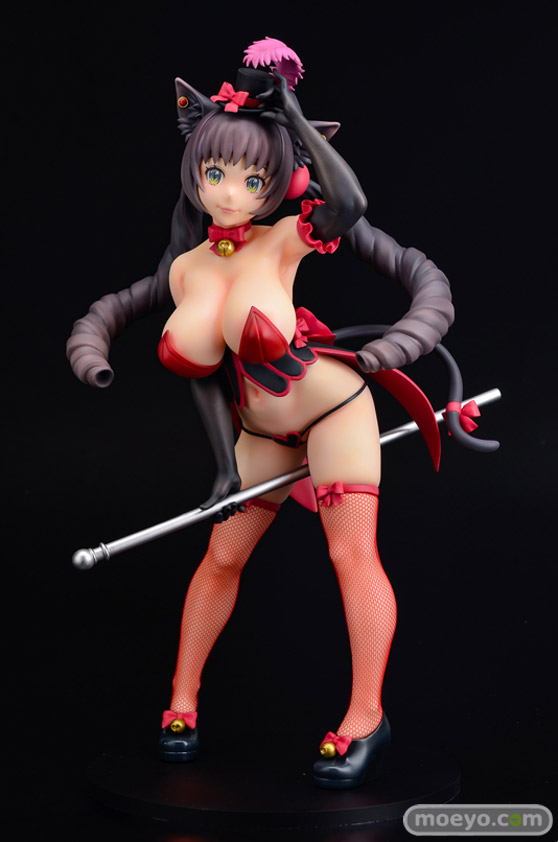 Q-six はましま薫夫オリジナル バーレスクキャット ベル 黒猫ver. ノルグレコ きたかわ フィギュア エロ キャストオフ 02