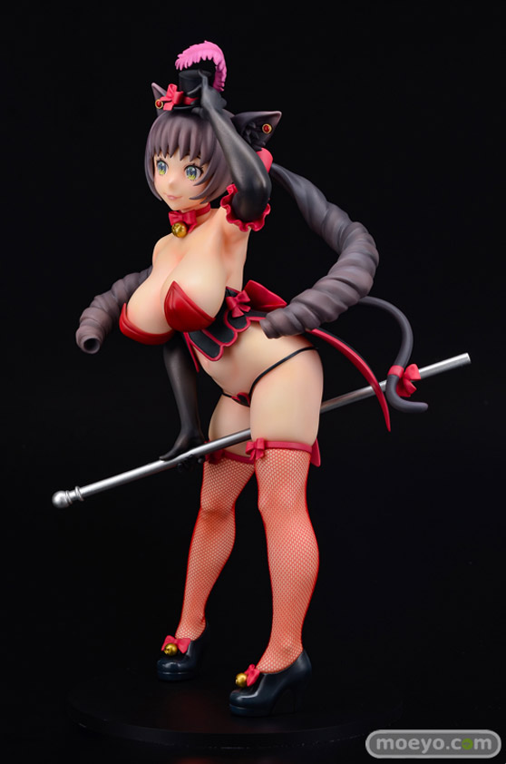 Q-six はましま薫夫オリジナル バーレスクキャット ベル 黒猫ver. ノルグレコ きたかわ フィギュア エロ キャストオフ 03