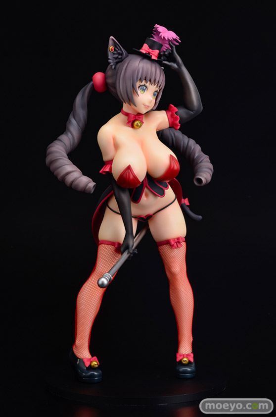 Q-six はましま薫夫オリジナル バーレスクキャット ベル 黒猫ver. ノルグレコ きたかわ フィギュア エロ キャストオフ 06