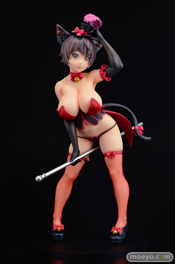 Q-six はましま薫夫オリジナル バーレスクキャット ベル 黒猫ver. ノルグレコ きたかわ フィギュア エロ キャストオフ 10