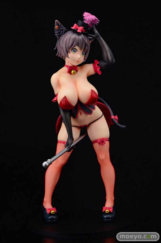 Q-six はましま薫夫オリジナル バーレスクキャット ベル 黒猫ver. ノルグレコ きたかわ フィギュア エロ キャストオフ 13