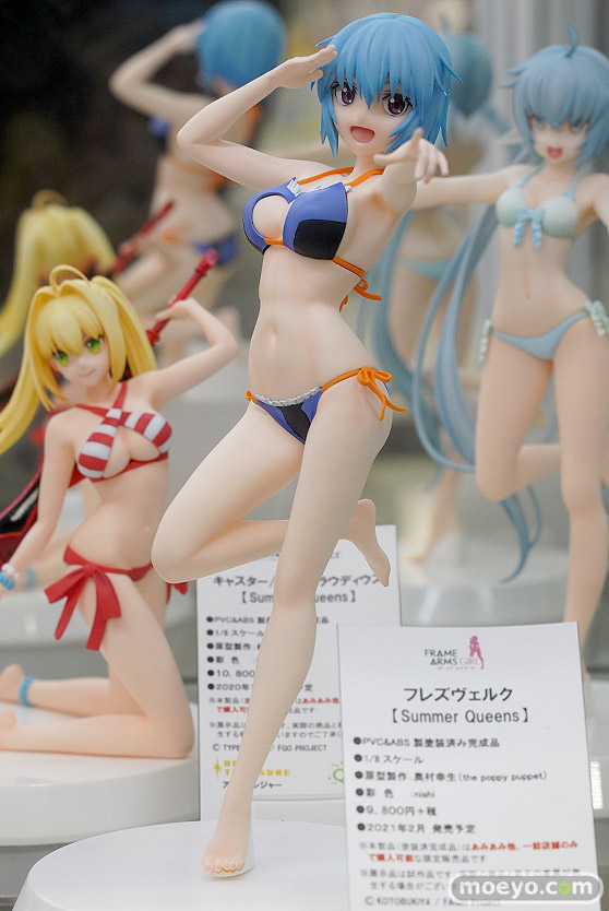 秋葉原の新作フィギュア展示の様子 2020年11月21日 10