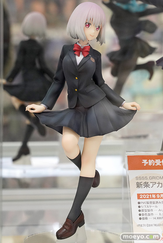 キューズQ SSSS.GRIDMAN 新条アカネ 制服版 みしま えこし フィギュア あみあみ 02