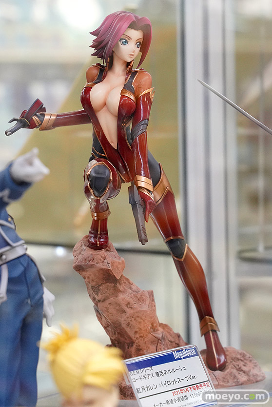 メガハウス G.E.M.シリーズ コードギアス 復活のルルーシュ 紅月カレン パイロットスーツVer. でんでん Tc フィギュア あみあみ 03