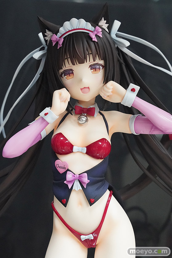 BINDing ネコぱら ショコラ バニースーツVer. 音海論 ネイティブ さより エロ キャストオフ フィギュア ネコぱら展 04