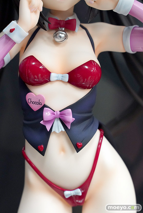 BINDing ネコぱら ショコラ バニースーツVer. 音海論 ネイティブ さより エロ キャストオフ フィギュア ネコぱら展 06