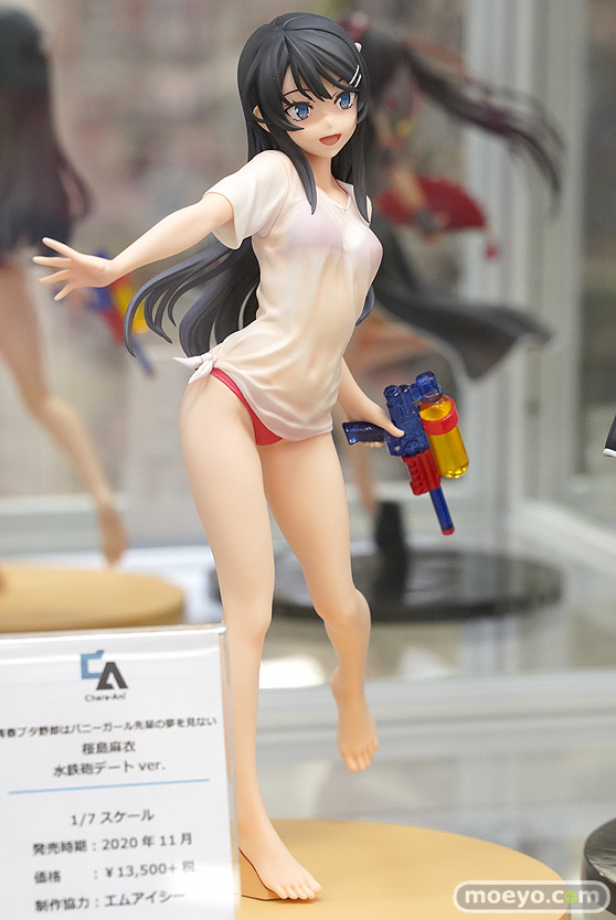 キャラアニ 青春ブタ野郎はバニーガール先輩の夢を見ない 桜島麻衣 水鉄砲デートver. エムアイシー フィギュア あみあみ 02