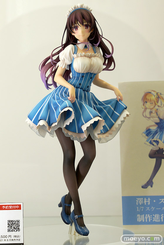 秋葉原の新作フィギュア展示の様子 01