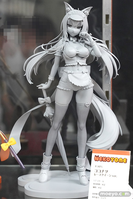 NEKOYOME ネコぱら ココナツ レースクイーン ver. ニャンヌ さより フィギュア ネコぱら展 01