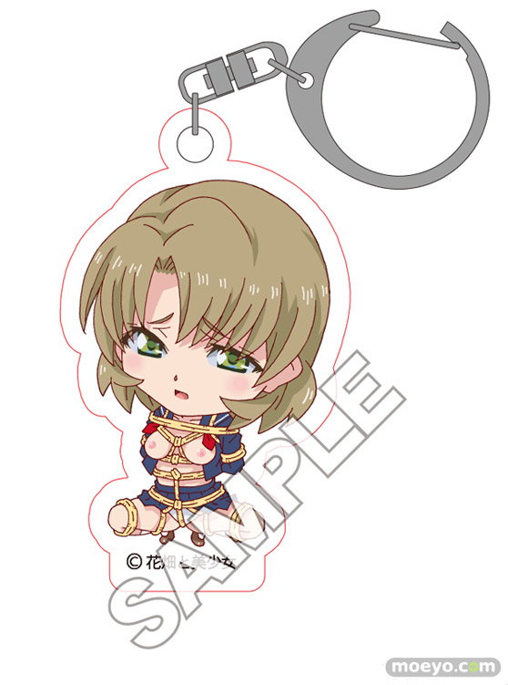 緊縛かおりchan 緊縛ひとみchan グッズ ディフォルメ 花畑と美少女 01