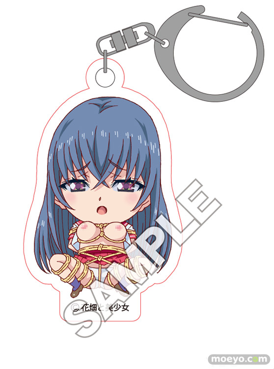 緊縛かおりchan 緊縛ひとみchan グッズ ディフォルメ 花畑と美少女 02