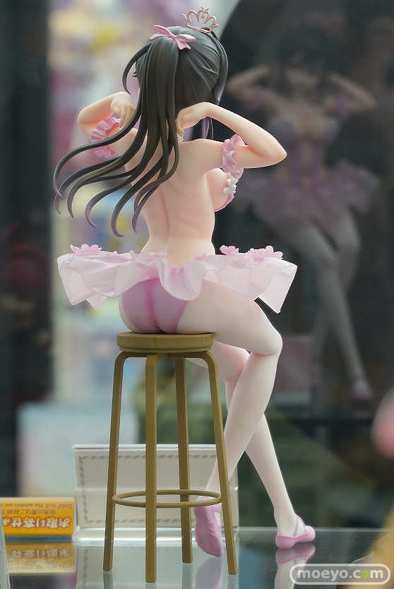 ユニオンクリエイティブ Anmiイラスト『フラミンゴバレエ団』 ポニーテールの子 赤べこ トルマリンゴリラ フィギュア あみあみ 04