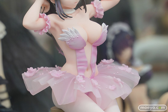 ユニオンクリエイティブ Anmiイラスト『フラミンゴバレエ団』 ポニーテールの子 赤べこ トルマリンゴリラ フィギュア あみあみ 08