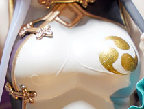 マックスファクトリー新作美少女フィギュア「Fate/Grand Order アーチャー/巴御前 英霊旅装Ver.」彩色サンプルがアキバで展示！