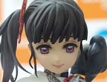 ファット・カンパニー新作美少女フィギュア「鬼滅の刃 栗花落カナヲ」彩色サンプルがアキバで展示！