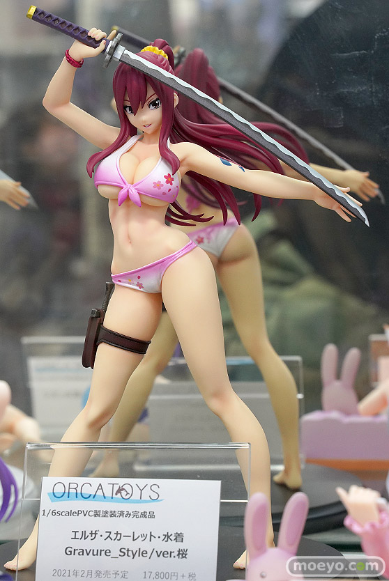 秋葉原の新作フィギュア展示の様子 2021年1月30日 19