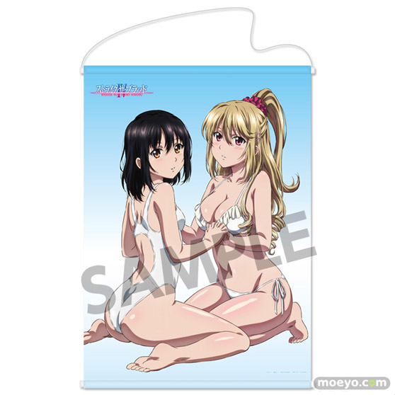 ホビーストック ストライク・ザ・ブラッドⅣ B2タペストリー 3種 姫柊雪菜 藍羽浅葱 姫柊雪菜＆藍羽浅葱　03