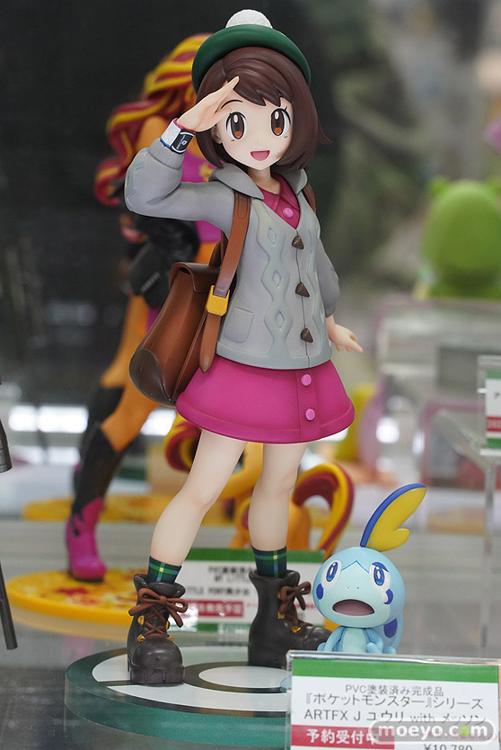 秋葉原の新作フィギュア展示の様子 2021年2月11日 08