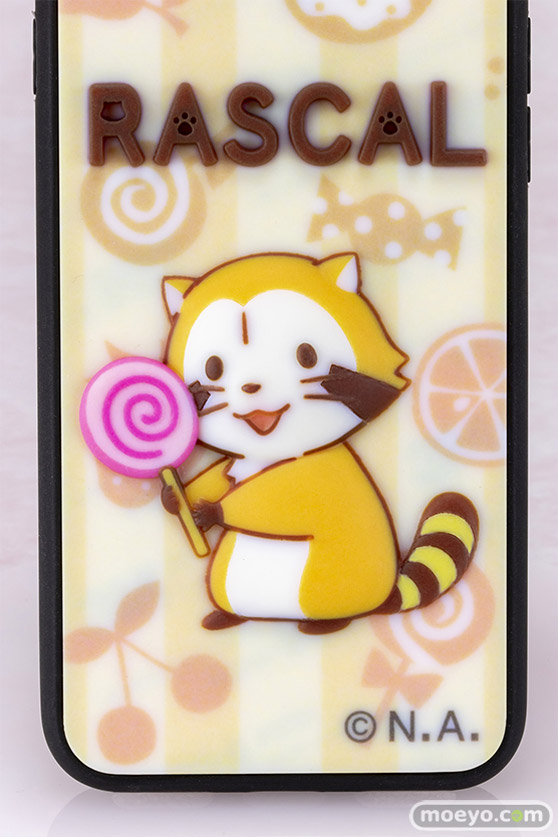 Bfull FOTS JAPAN(ビーフル フォトス ジャパン) あらいぐまラスカル「ラスカル」Aver.(フルーツ) 半立体スマホケース　12