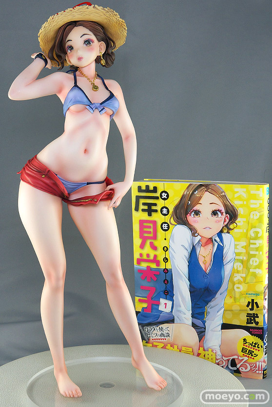 ダイキ工業 岸見栄子 営業先でムチッと海水浴ver. 唐詩郎 わきメカのまつ フィギュア エロ 01