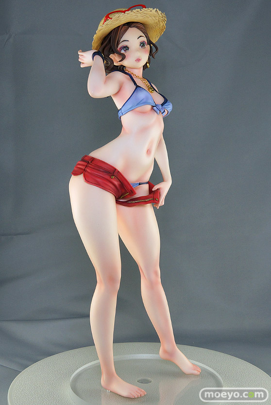 ダイキ工業 岸見栄子 営業先でムチッと海水浴ver. 唐詩郎 わきメカのまつ フィギュア エロ 02